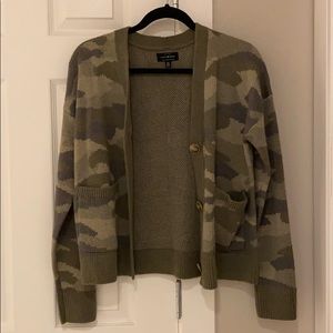 Camo Cardigan